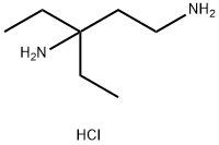 3-ethylpentane-1,3-diamine dihydrochloride Structure