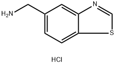 5-Benzothiazolemethanamine, hydrochloride (1:2) Structure