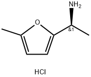 (S)-1-(5-Methylfuran-2-yl)ethan-1-amine hydrochloride Structure