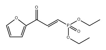 (E)-Diethyl (3-(furan-2-yl)-3-oxoprop-1-en-1-yl)phosphonate Structure