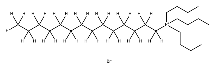 TETRADECYL(TRI-N-BUTYL)PHOSPHONIUM BROMIDE(D29, 98%) 100 UG/ML IN ACETONE:WATER (75:25) Structure