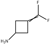 3-(Difluoromethylene)cyclobutan-1-amine 구조식 이미지