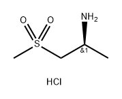 (S)-2-Methanesulfonyl-1-methyl-ethylamine hydrochloride Structure