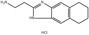 2-(5,6,7,8-Tetrahydro-1H-naphtho[2,3-d]imidazol-2-yl)ethan-1-amine dihydrochloride Structure