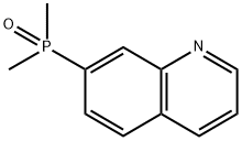 Dimethyl(quinolin-7-yl)phosphine oxide 구조식 이미지