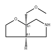 rel-(3aR,6aR)-6a-(Methoxymethyl)hexahydro-2H-furo[2,3-c]pyrrole Structure