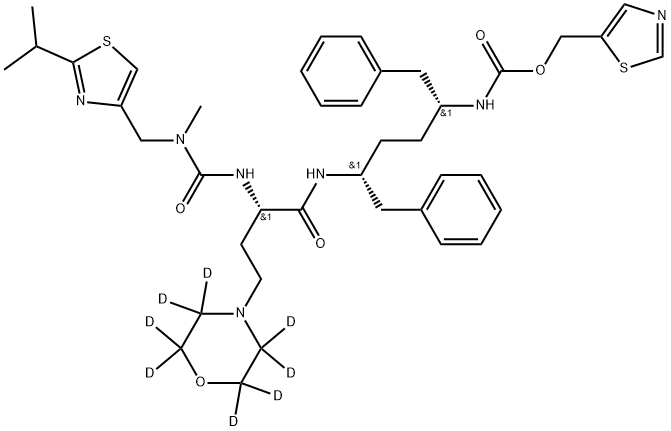 Cobicistat-d8 Structure