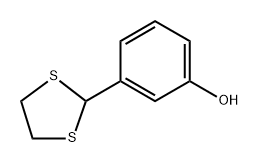 Phenol, 3-(1,3-dithiolan-2-yl)- 구조식 이미지