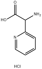 2-amino-2-(pyridin-2-yl)aceticacid hydrochloride Structure