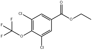 Ethyl 3,5-dichloro-4-(trifluoromethoxy)benzoate Structure