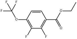 Ethyl 2,3-difluoro-4-(trifluoromethoxy)benzoate Structure