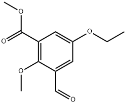 Methyl 5-ethoxy-3-formyl-2-methoxybenzoate Structure