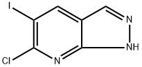 6-Chloro-5-iodo-1H-pyrazolo[3,4-b]pyridine Structure