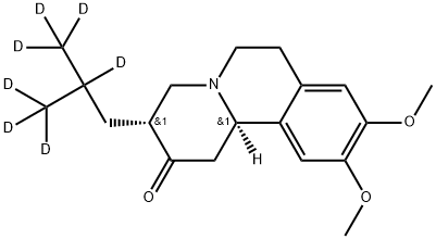 Tetrabenazine-d7 구조식 이미지