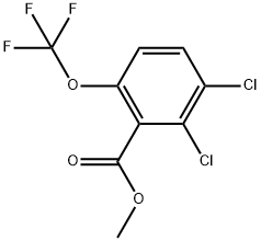 Methyl 2,3-dichloro-6-(trifluoromethoxy)benzoate Structure