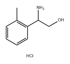 Benzeneethanol, β-amino-2-methyl-, hydrochloride (1:1) Structure