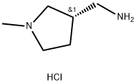 (S)-1-methylpyrrolidine-3-carboxamide hydrochloride Structure