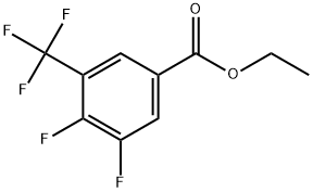 Ethyl 3,4-difluoro-5-(trifluoromethyl)benzoate Structure