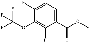 Methyl 2,4-difluoro-3-(trifluoromethoxy)benzoate Structure