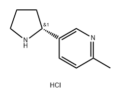 (R)-2-Methyl-5-(pyrrolidin-2-yl)pyridine dihydrochloride Structure