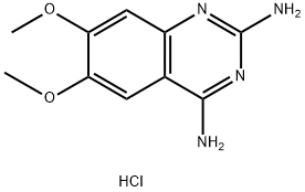 6,7-Dimethoxyquinazoline-2,4-diamine dihydrochloride 구조식 이미지