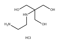 1,3-Propanediol, 2-[(2-aminoethyl)amino]-2-(hydroxymethyl)-, hydrochloride (1:1) Structure