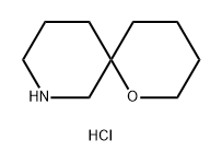 1-oxa-8-azaspiro[5.5]undecane hydrochloride Structure