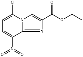 ethyl 5-chloro-8-nitroimidazo[1,2-a]pyridine-2-carboxylate Structure