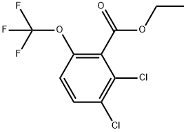 Ethyl 2,3-dichloro-6-(trifluoromethoxy)benzoate Structure