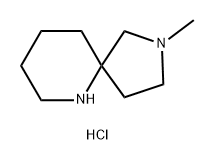 2-methyl-2,6-diazaspiro[4.5]decane dihydrochloride 구조식 이미지