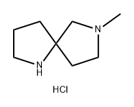 7-methyl-1,7-diazaspiro[4.4]nonane dihydrochloride 구조식 이미지