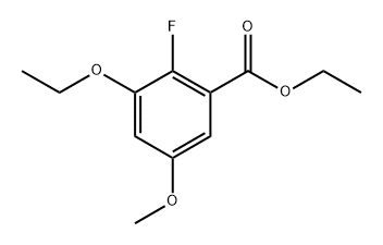 Ethyl 3-ethoxy-2-fluoro-5-methoxybenzoate Structure