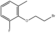 2-(2-Bromoethoxy)-1-fluoro-3-methylbenzene 구조식 이미지