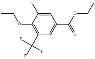 Ethyl 4-ethoxy-3-fluoro-5-(trifluoromethyl)benzoate Structure