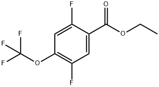 Ethyl 2,5-difluoro-4-(trifluoromethoxy)benzoate Structure