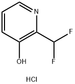 2-(Difluoromethyl)pyridin-3-ol hydrochloride Structure