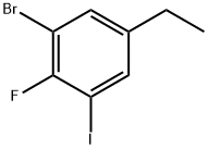 1-Bromo-5-ethyl-2-fluoro-3-iodobenzene Structure