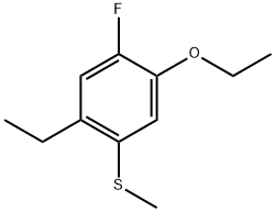 1-Ethoxy-4-ethyl-2-fluoro-5-(methylthio)benzene Structure