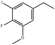 5-ethyl-2-fluoro-1-iodo-3-methoxybenzene Structure