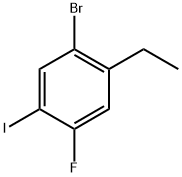 1-bromo-2-ethyl-4-fluoro-5-iodobenzene Structure