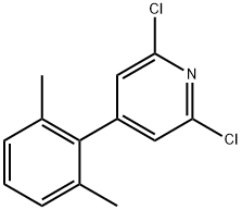 2,6-Dichloro-4-(2,6-dimethylphenyl)pyridine Structure