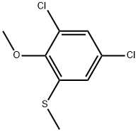 1,5-Dichloro-2-methoxy-3-(methylthio)benzene Structure