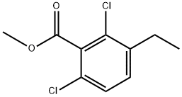 methyl 2,6-dichloro-3-ethylbenzoate Structure