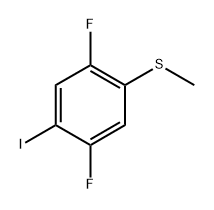 (2,5-Difluoro-4-iodophenyl)(methyl)sulfane Structure