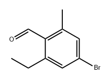 4-Bromo-2-ethyl-6-methylbenzaldehyde Structure