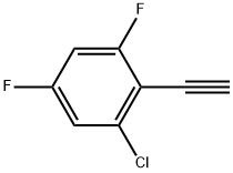 1-Chloro-2-ethynyl-3,5-difluorobenzene Structure