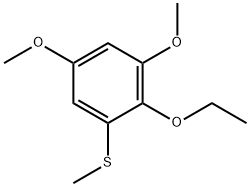 2-Ethoxy-1,5-dimethoxy-3-(methylthio)benzene Structure