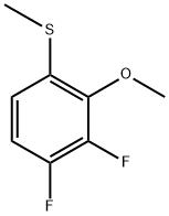 (3,4-Difluoro-2-methoxyphenyl)(methyl)sulfane 구조식 이미지