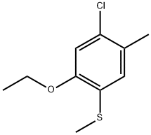 (4-chloro-2-ethoxy-5-methylphenyl)(methyl)sulfane Structure