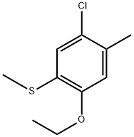 (5-chloro-2-ethoxy-4-methylphenyl)(methyl)sulfane Structure